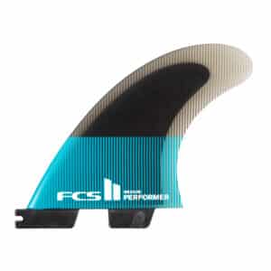 Shapers-Club- Un aileron de planche de surf bleu et noir. -surfshop-surfboard