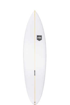 Shapers-Club- Une planche de surf UWL blanche - Kingsize V2 6'0