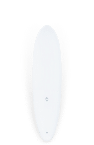 Shapers-Club- Ceci est une image d'un ROGER HINDS - TAMAGO - 7'6'' x 22 0 | 22.000'' x 2 7/8'' | 2.875'' - Planche de surf Pailsley sur fond blanc. -surfshop-surfboard
