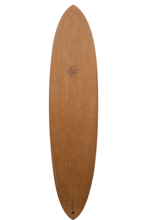 Shapers-Club- WEGENER - JOY RIDE 7'7 BY JOE HARDING planche de surf en liège isolée sur fond transparent. -surfshop-surfboard